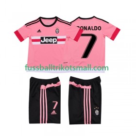 Fußballtrikots Juventus Cristiano RONALDO 7 2015 2016 Retro Kinder Kurzarm Auswärts-trikot kaufen